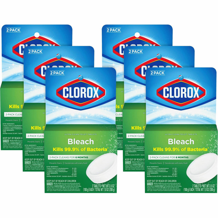 Clorox Ultra Clean Toilet Tablets Bleach - CLO30024CT