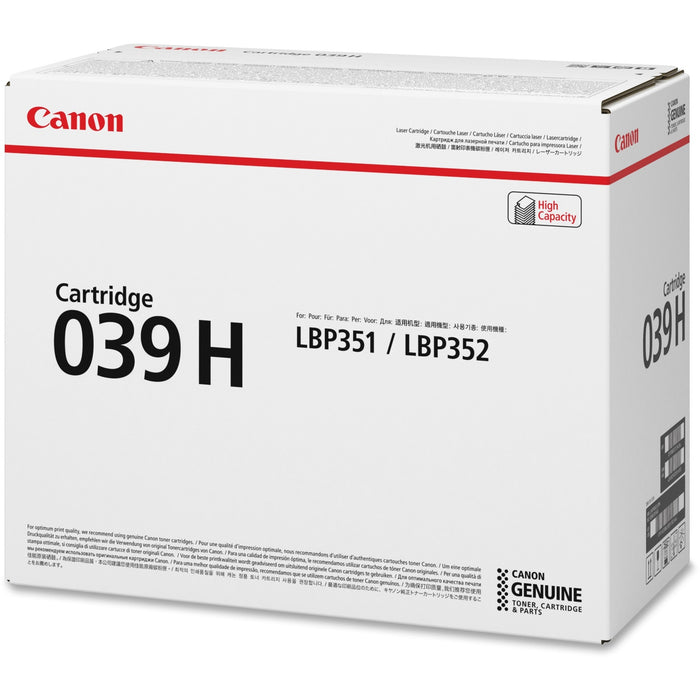 Canon 039H Original Toner Cartridge - CNMCRTDG039H