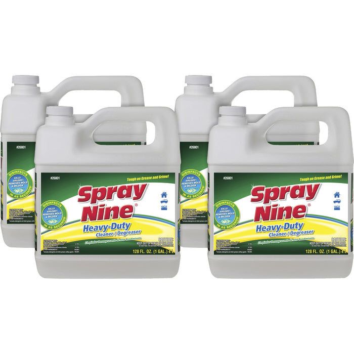 Spray Nine Heavy-Duty Cleaner/Degreaser w/Disinfectant - PTX26801CT