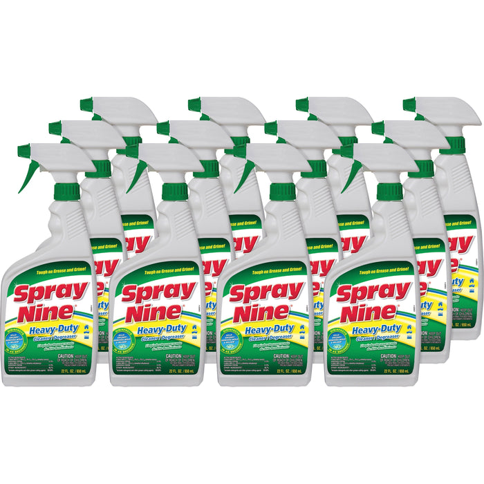 Spray Nine Heavy-Duty Cleaner/Degreaser w/Disinfectant - PTX26825CT