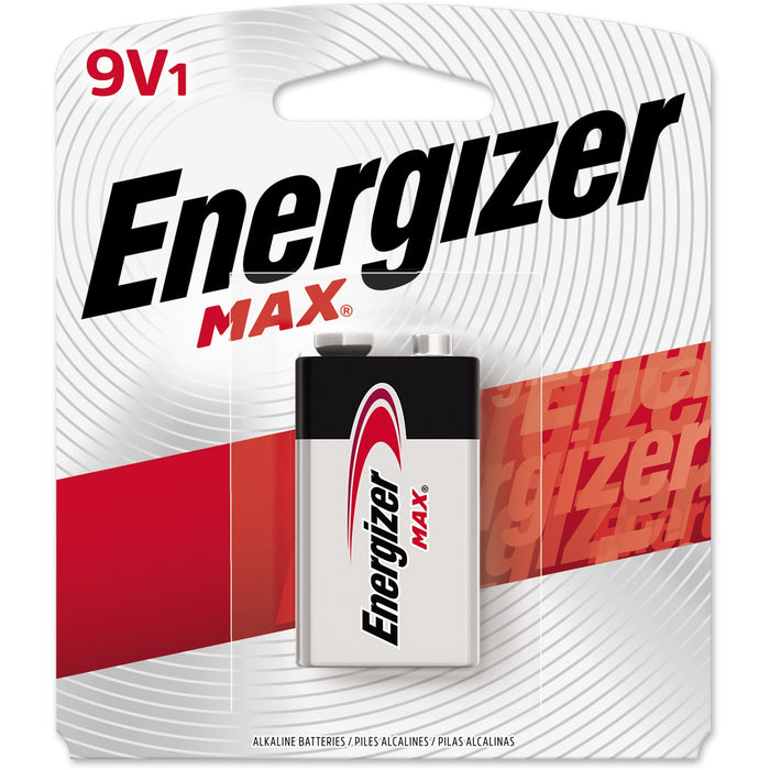 Energizer MAX Alkaline 9 Volt Batteries - EVE522BPCT