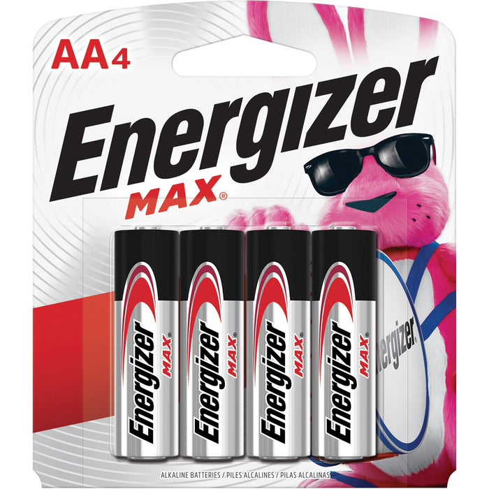 Energizer MAX AA Alkaline Batteries - EVEE91BP4CT