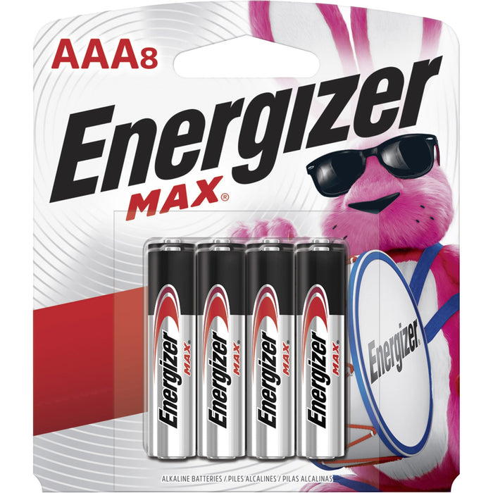 Energizer Max AAA Alkaline Battery 8-Packs - EVEE92MP8CT
