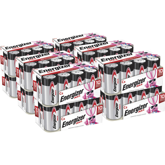 Energizer MAX Alkaline C Battery 8-Packs - EVEE93FP8CT