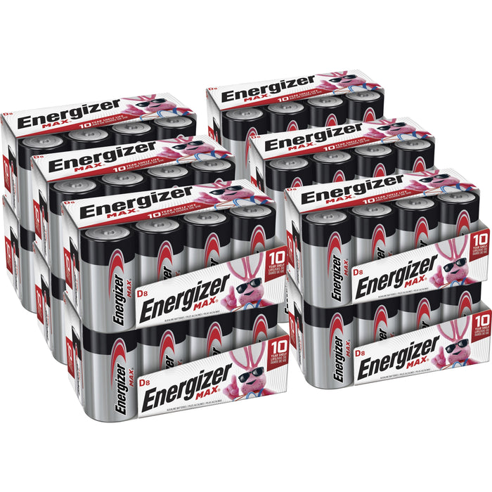 Energizer MAX Alkaline D Battery 8-Packs - EVEE95FP8CT