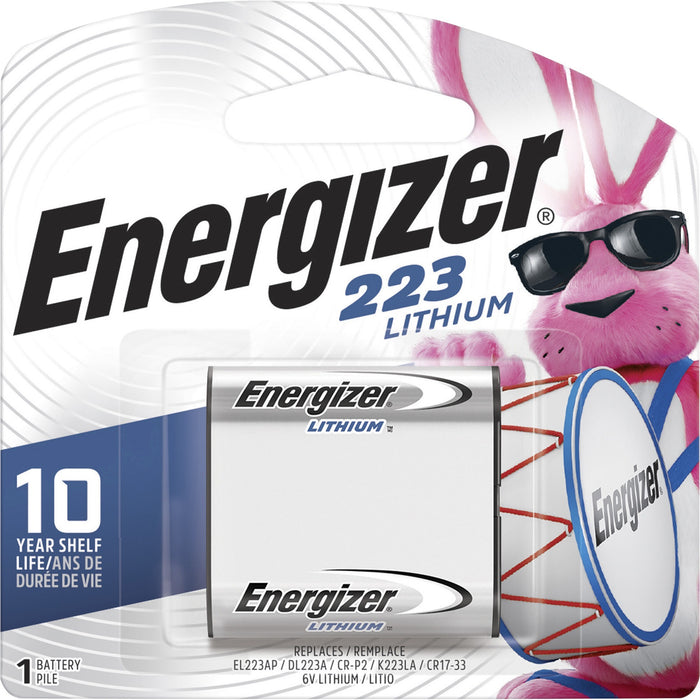 Energizer 223 Lithium Battery 1-Packs - EVEEL223APBPCT