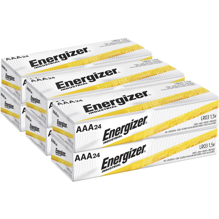 Energizer Industrial Alkaline AAA Battery Boxes of 24 - EVEEN92CT