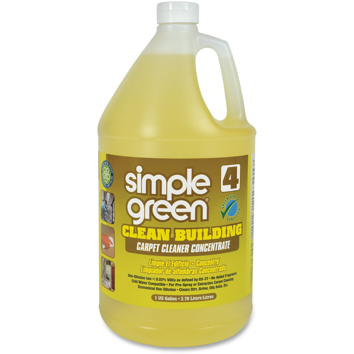 Simple Green Clean Building Carpet Cleaner Concentrate - SMP11201CT