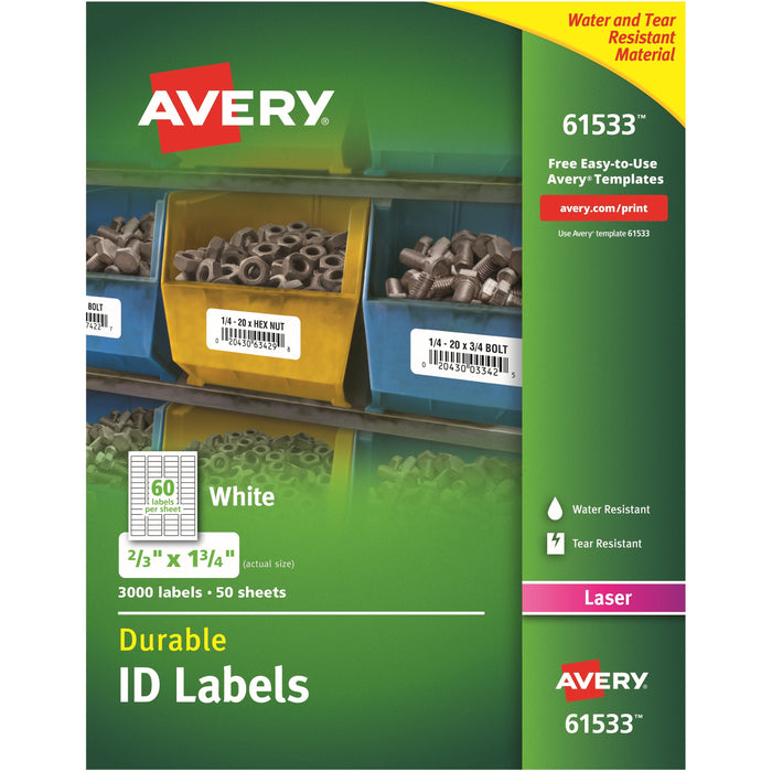 Avery&reg; TrueBlock ID Label - AVE61533