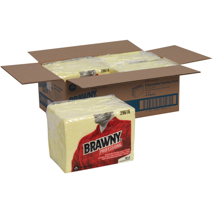 Brawny&reg; Professional Disposable Dusting Cloths - GPC29616CT