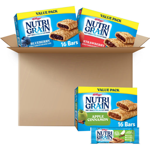 Nutri-Grain&reg Assortment Case - KEB05872 Kellogg NA Co.