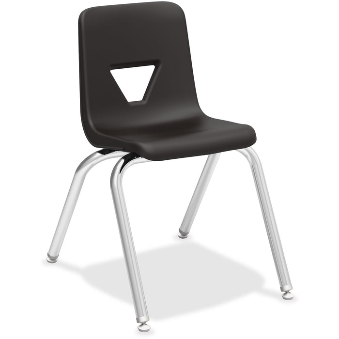Lorell 16" Seat-height Stacking Student Chairs - LLR99888