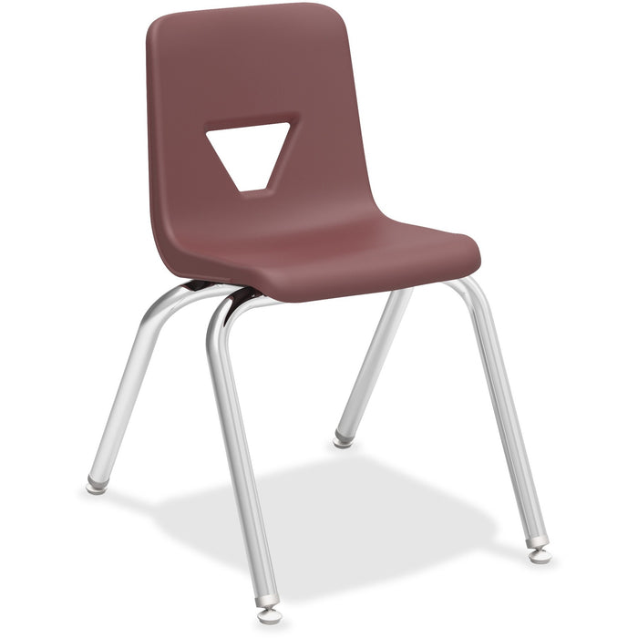 Lorell 16" Seat-height Stacking Student Chairs - LLR99889