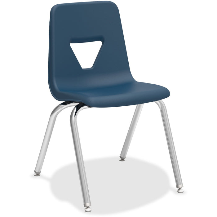 Lorell 18" Seat-height Stacking Student Chairs - LLR99890