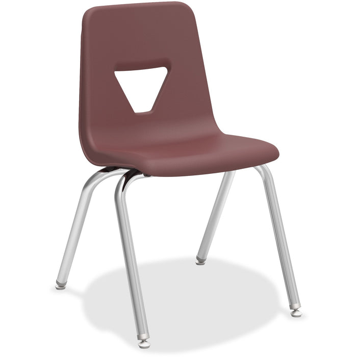 Lorell 18" Seat-height Stacking Student Chairs - LLR99892
