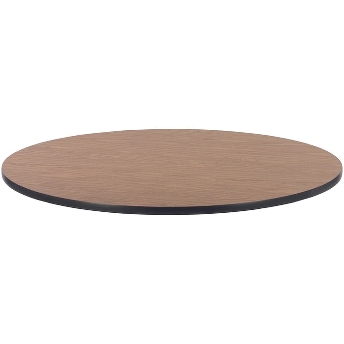 Lorell Medium Oak Laminate Round Activity Tabletop - LLR99897