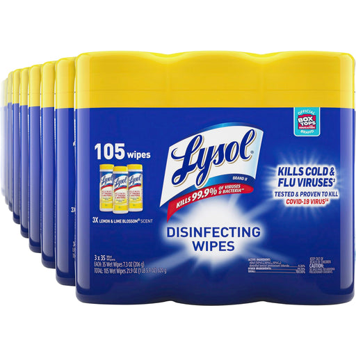 Lysol Disinfecting Wipes 3-pack - RAC82159CT Reckitt Benckiser plc