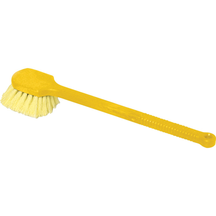 Rubbermaid Commercial Long Plastic Handle Utility Brush - RCP9B32CT