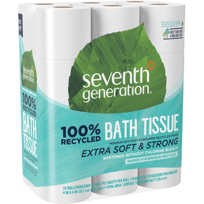 Seventh Generation 100% Recycled Bathroom Tissue - SEV13738CT