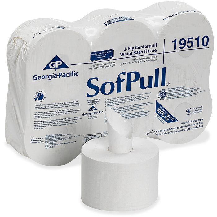 SofPull Centerpull High-Capacity Toilet Paper - GPC19510