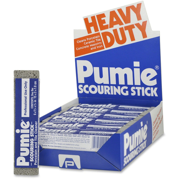 U.S. Pumice US Pumice Co. Heavy Duty Pumie Scouring Stick - UPMJAN12CT