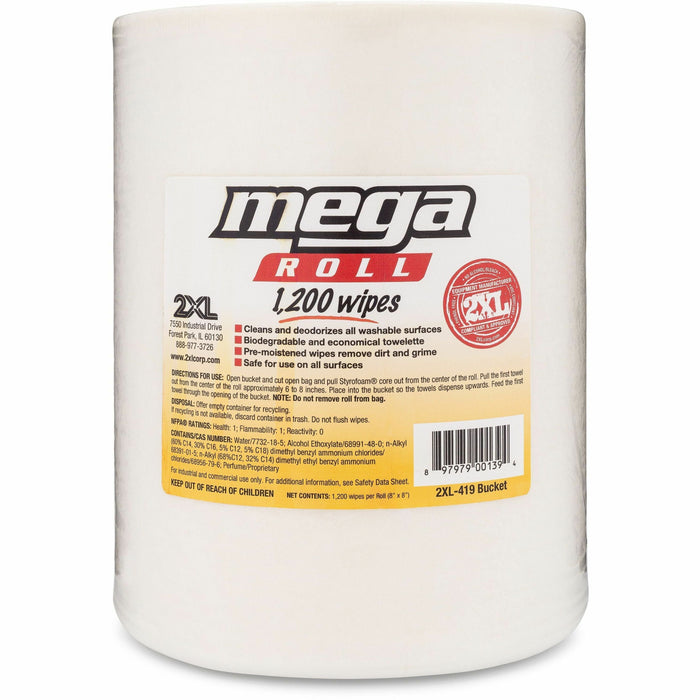 2XL Mega Roll Wipes Refill - TXLL420