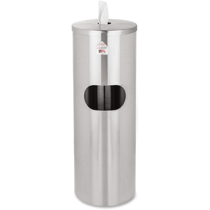 2XL Stainless Steel Stand Wiper Dispenser - TXLL65