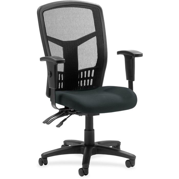 Lorell Ergomesh Executive High-Back Swivel Mesh Chair - LLR86200076