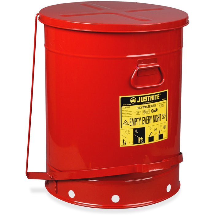 Justrite Just Rite 21-Gallon Oily Waste Can - JUS09700