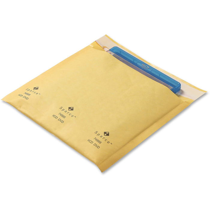 Sparco CD/DVD Cushioned Mailers - SPR74995