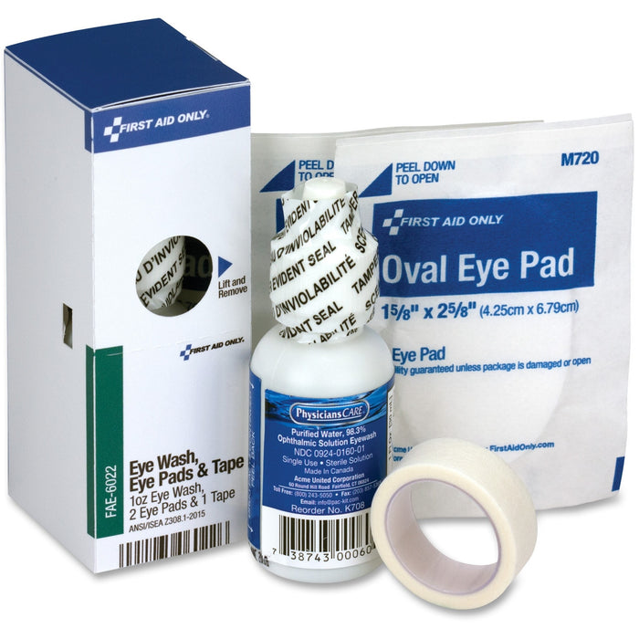 First Aid Only SmartCompliance Refill Eye Wash Kit - FAOFAE6022