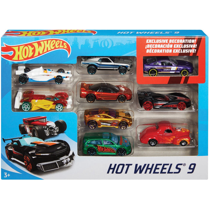 Mattel Hot Wheels 9-Car Gift Pack - MTTX6999