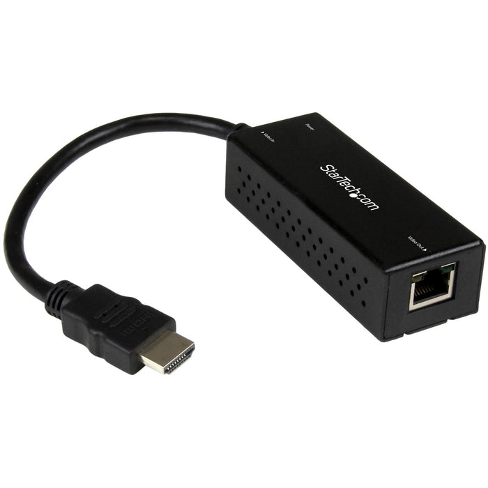 StarTech.com Compact HDBaseT Transmitter - HDMI over CAT5e - HDMI to HDBaseT Converter - USB Powered - Up to 4K - STCST121HDBTD