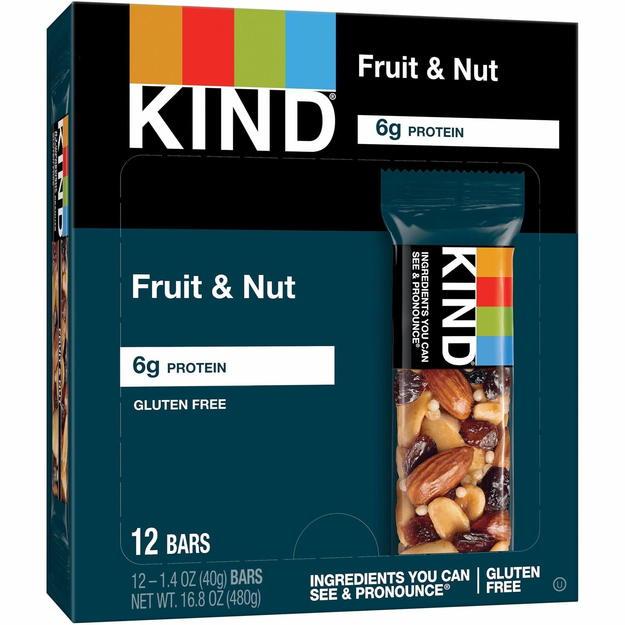 KIND Fruit and Nut Bar - KND17824 - GorillaStationers