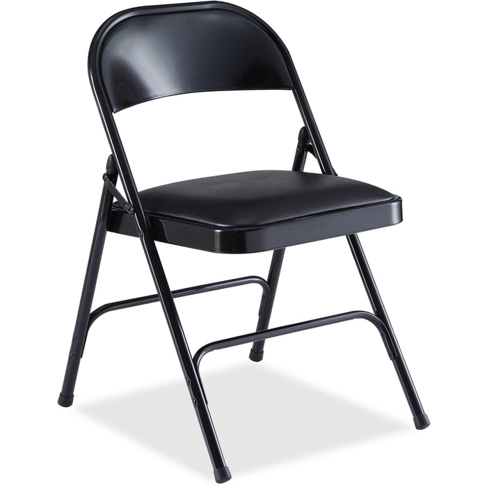 Lorell Padded Seat Folding Chairs - LLR62526