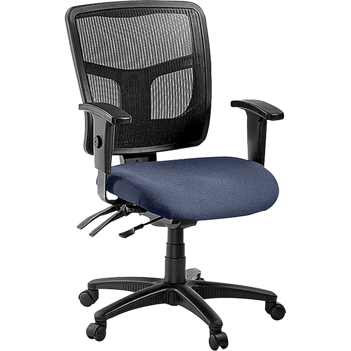 Lorell Ergomesh Mid Back Swivel Mesh Chair - LLR86201010