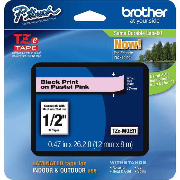 Brother P-Touch TZe Laminated Tape - BRTTZEMQE31