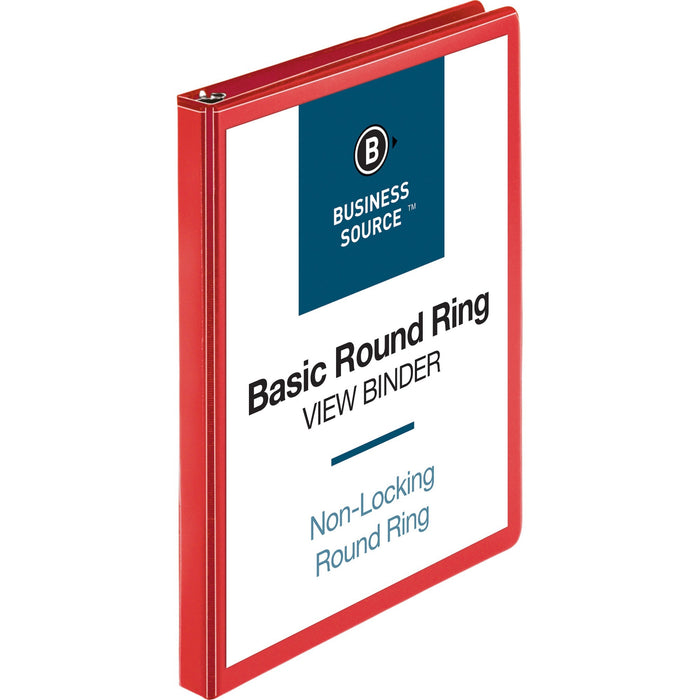 Business Source Round Ring Binder - BSN09965