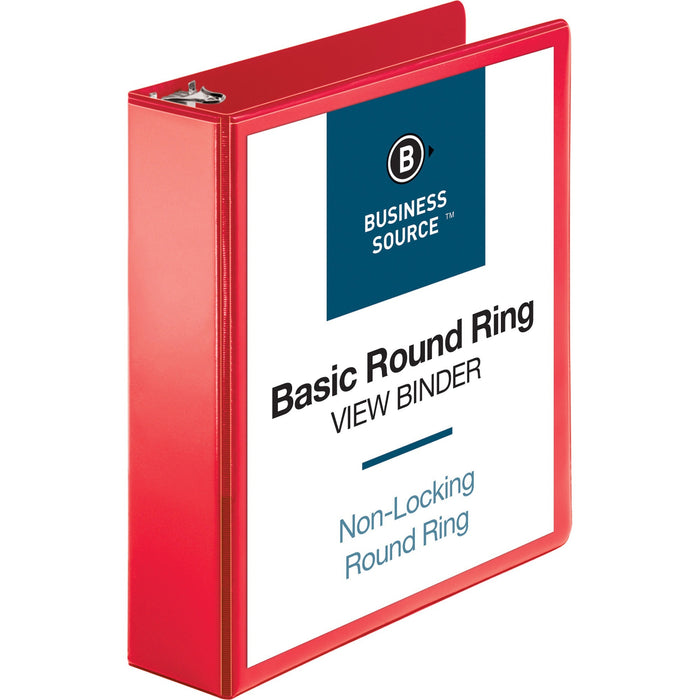 Business Source Round Ring Binder - BSN09968
