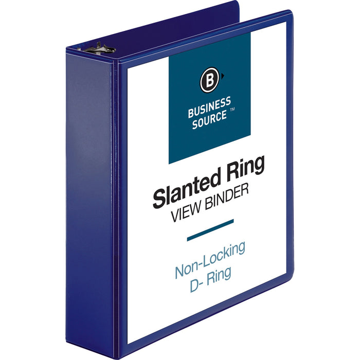 Business Source D-Ring View Binder - BSN28454