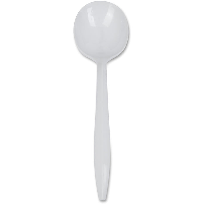 Genuine Joe Medium-Weight Soup Spoon - GJO20003