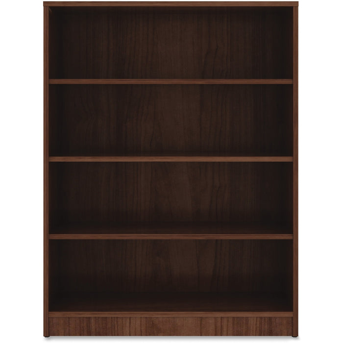 Lorell Walnut Laminate Bookcase - LLR99786