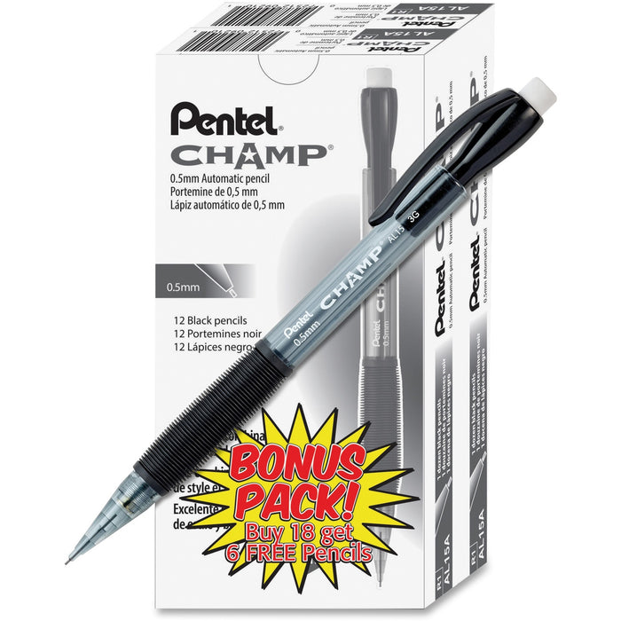 Pentel Champ Mechanical Pencils - PENAL15ASW2