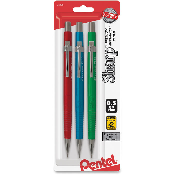 Pentel Sharp Premium Mechanical Pencils - PENP205MBP3M1