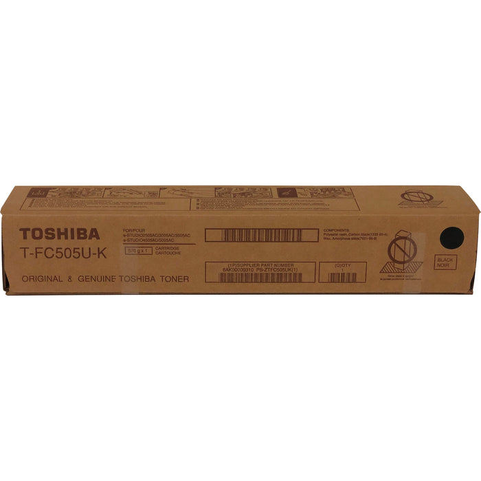 Toshiba Original Laser Toner Cartridge - Black - 1 Each - TOSTFC505UK