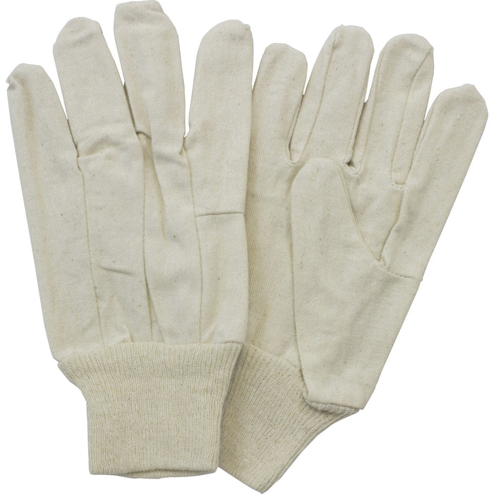Safety Zone Cotton Polyester Canvas Gloves w/Knit Wrist - SZNGC08MN1P