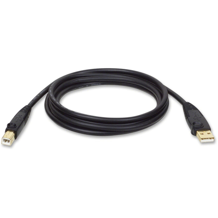 Tripp Lite 15ft USB 2.0 Hi-Speed A/B Device Cable Shielded Male / Male - TRPU022015