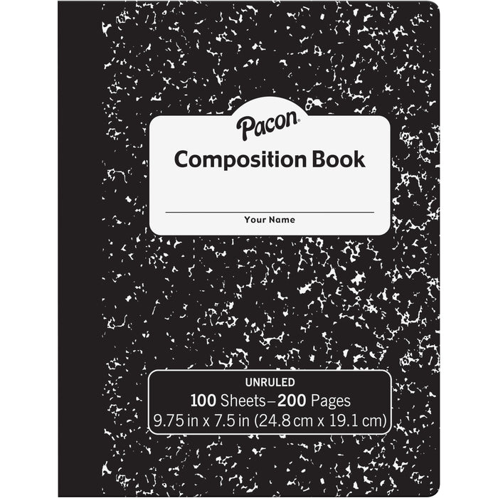 Pacon Unruled Compositon Book - PACMMK37145