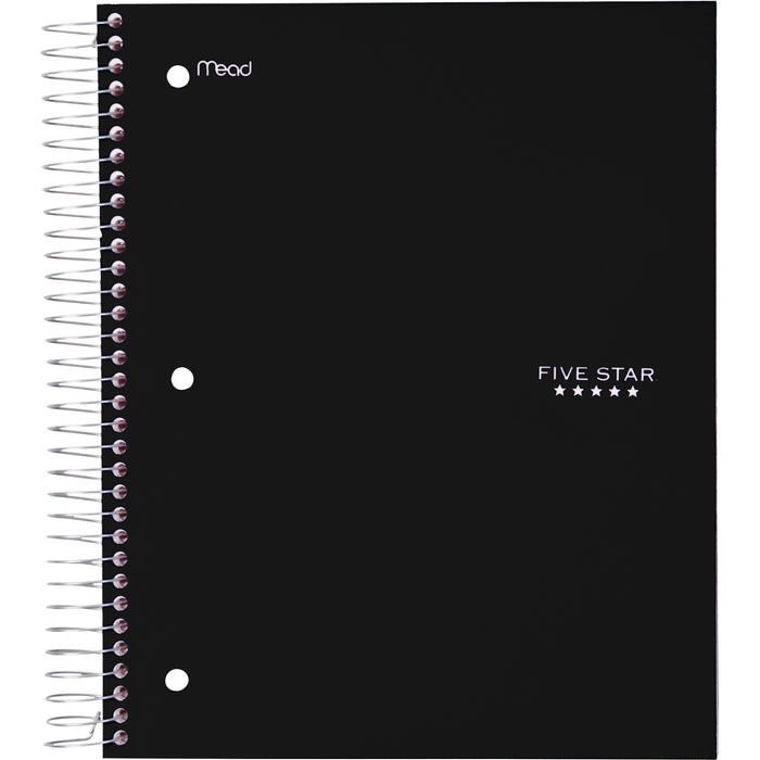 Five Star Wirebound Black 5-subject Notebook - MEA72045