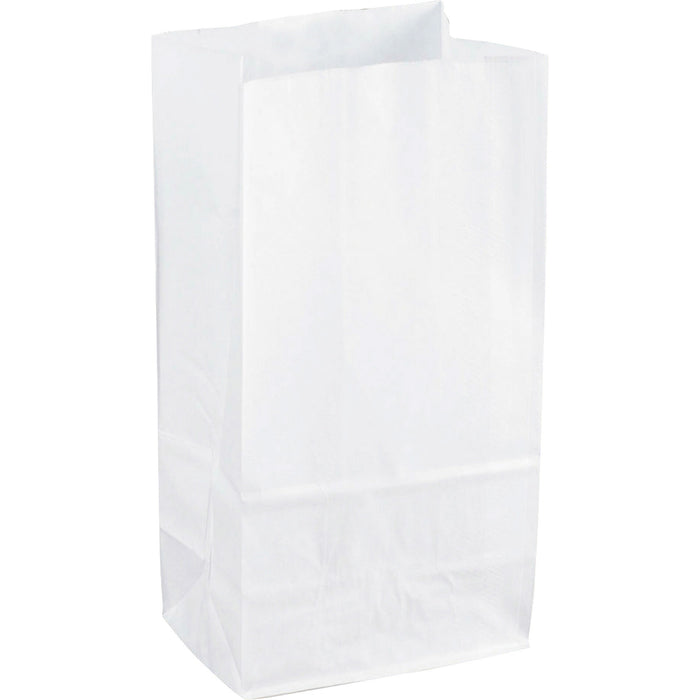Sparco White Kraft Paper Bags - SPR99828